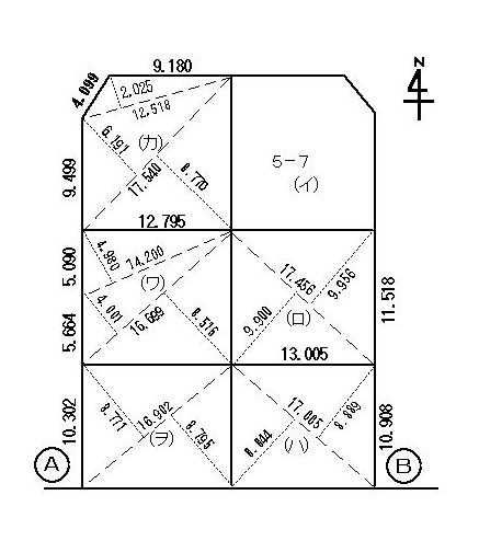 地積測量図