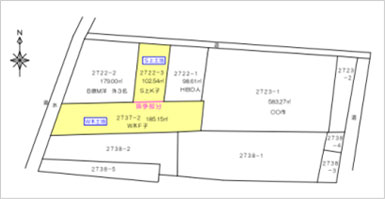 裁判所提出資料（図面）の作成